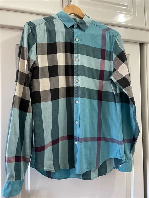 burberry brit shirt ebay|burberry brit shirt price.